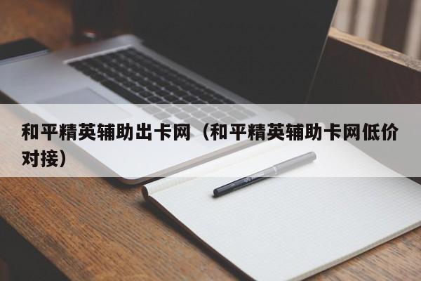 和平精英辅助出卡网（和平精英辅助卡网低价对接）  第1张