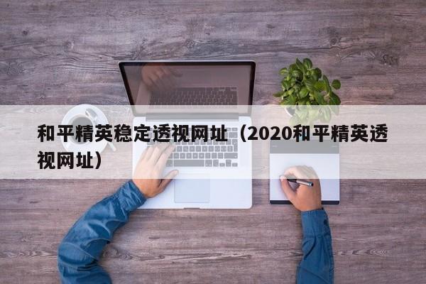 和平精英稳定透视网址（2020和平精英透视网址）